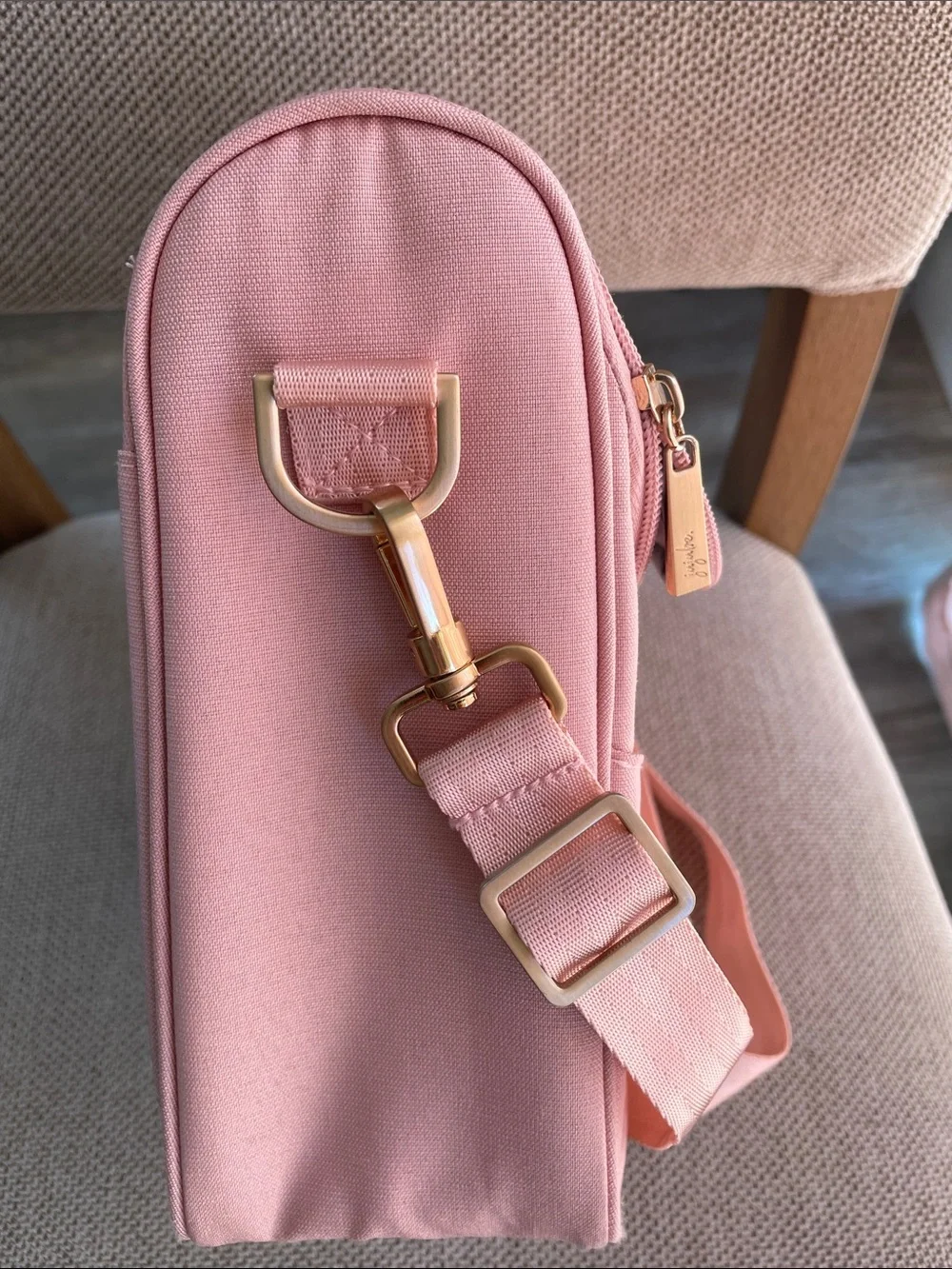 Ju-Ju-Be Dusty Rose Insulated Bottle Bag